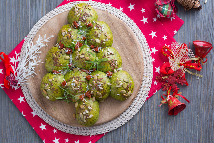 Vegetarian Christmas Menu Italian Style