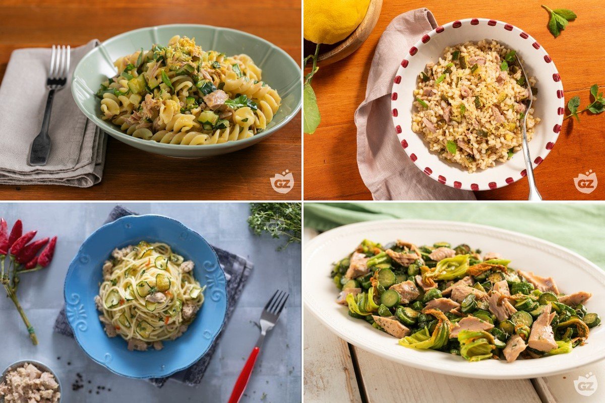 Tuna and Zucchini: 4 Ways to Eat Well This Summer