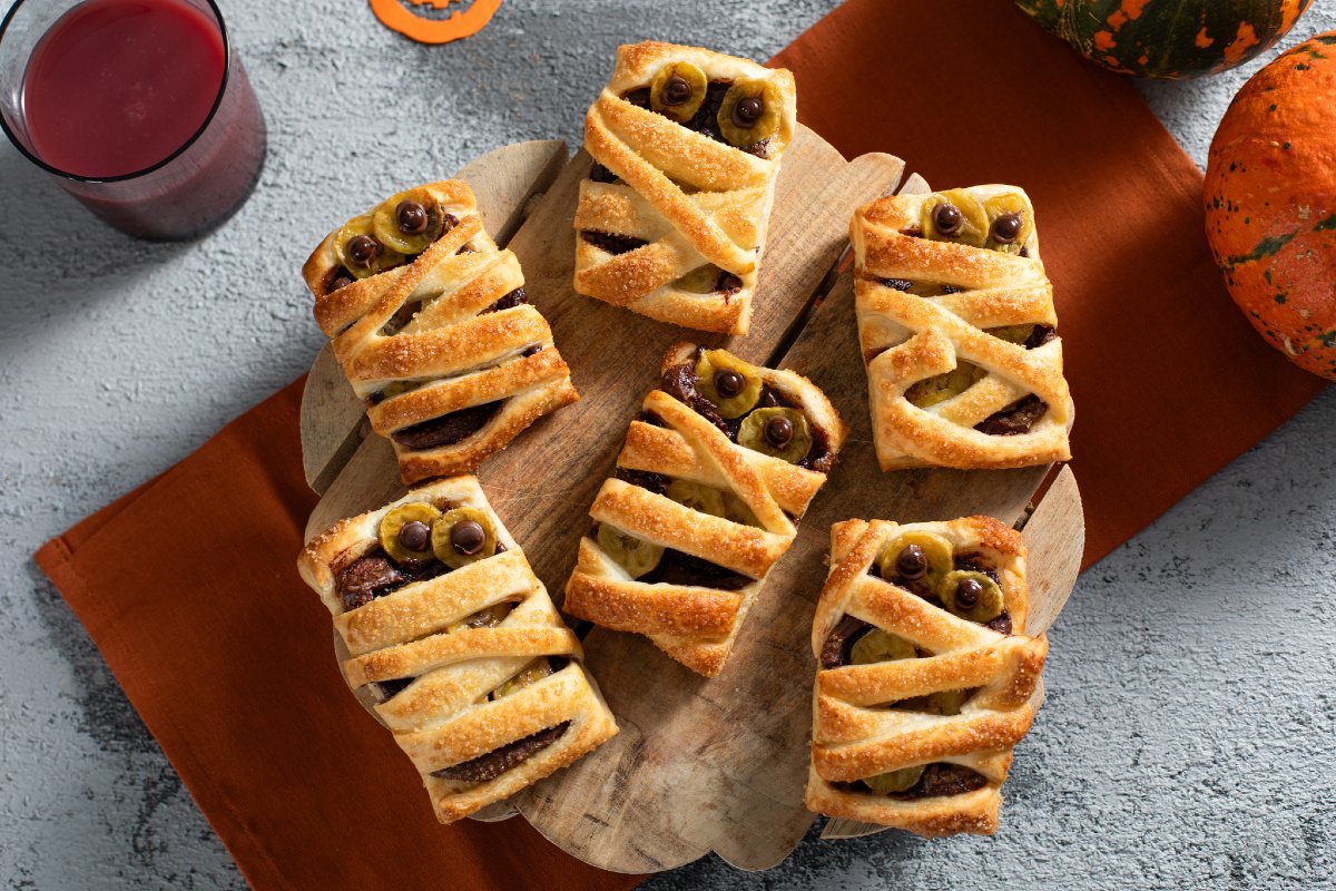 GialloZafferano Recipe of the Day: Nutella and Banana Mummies