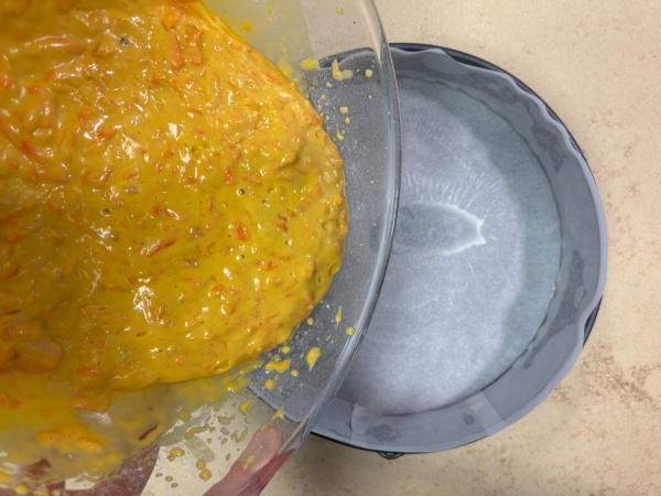 Very soft carrot cake - step 2